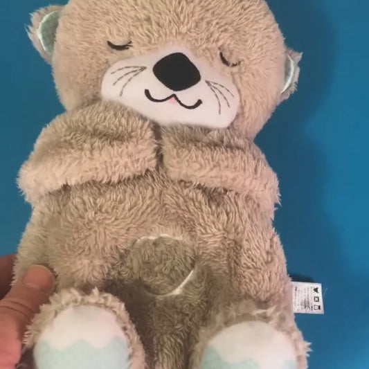 Portable Plush Baby Toy with Music, Sounds, Lights and Breathing Motion